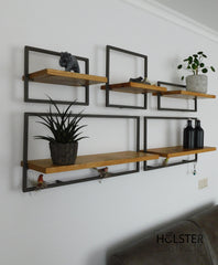 Industriële wandrekjes | Uniek ontwerp voor jouw huiskamer!